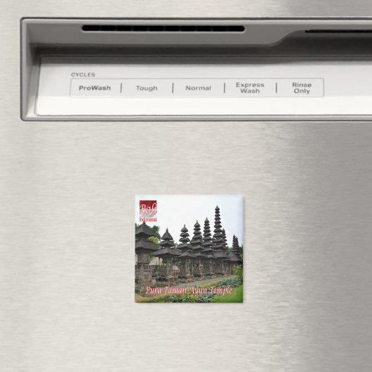 zID019 PURA TAMAN AYUN Temple, Bali, Indonesië, Magneet (Insitu (Vaatwasser))