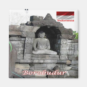 zID025 BOROBUDUR. Indonesië, Azië, Fridge Magneet