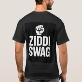 Ziddi Swag | Unstoppable Attitude Tee tshirt desig (Achterkant)
