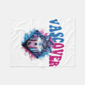 Zidika vascover wolf  Essential Fleece Deken (Voorkant (Horizontaal))