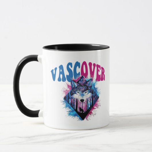 Zidika vascover wolf Essentieel Mok (Links)