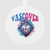 Zidika vascover wolf Essentieel Ornament (achterkant)