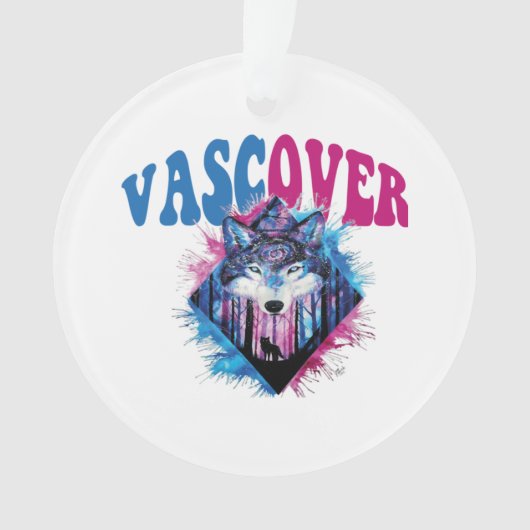 Zidika vascover wolf Essentieel Ornament (voorkant)