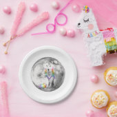 Zidika Wolf Classic Papieren Bordje (Feest)