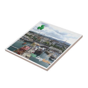 zIE006 DUN LAOGHAIRE Ierland, Tegeltje