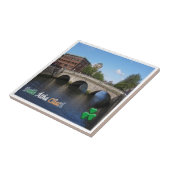 zIE008 DUBLIN, Ierland, Tegeltje (Zijkant)