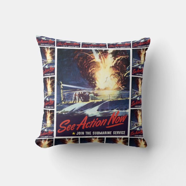 Zie Actie nu Kussen (Voorkant)