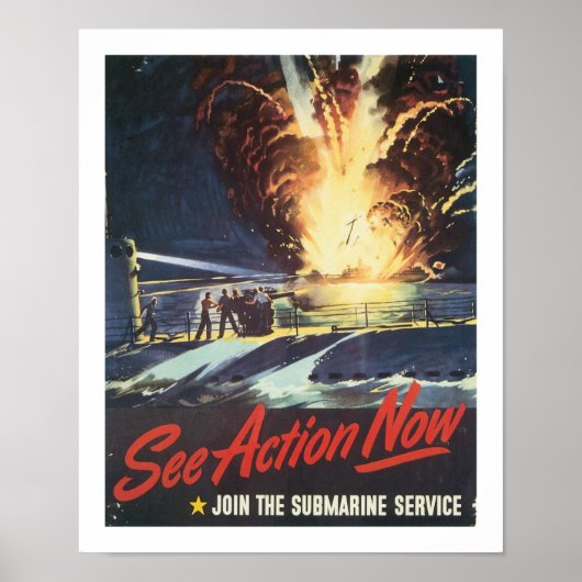 Zie Actie nu Poster (Voorkant)