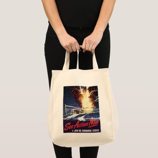 Zie Actie nu Tote Bag (Voorkant (product))