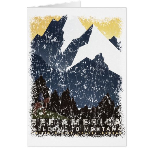 Zie Amerika - Montana-nood (Voorkant)