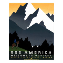 Zie Amerika - Onthaal aan Montana - WPA