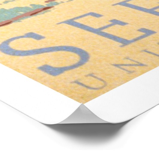 Zie Amerika Reizen 1939 WPA Poster (Hoek)