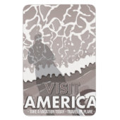 Zie Amerikaanse Vintage Cartoon Magneet (Verticaal)