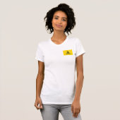 Zie beide kanten op me - Gadsden vlag - T-shirt (Voorkant volledig)