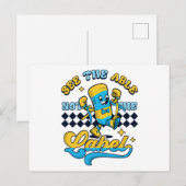 zie de ‘ able not label down syndrome awareness’ briefkaart (Voorkant / Achterkant)