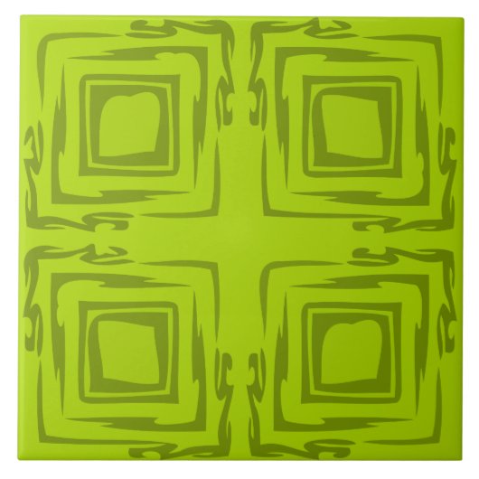 Zie de Abstracte decoratieve Limoen van de Kunst v Tegeltje (Voorkant)