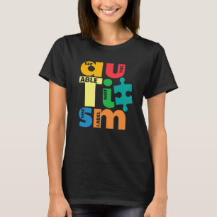 Zie de bekwaamheid, niet het label Autisme T-shirt