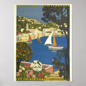 Zie de Franse Riviera Poster (Voorkant)