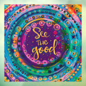 Zie de Goede “Inspirivity” Raamsticker (Vel 3)