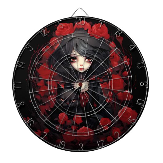 Zie de kat dartbord (Voorkant)