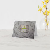 Zie de Light Note-Kaart Kaart (Gele Bloem)