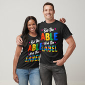 Zie De Mogelijkheid Niet Het Etiket Autisme Moeder T-shirt (Unisex)