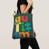 Zie de mogelijkheid niet om de autisme op het etik tote bag (Dichtbij)