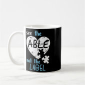 Zie de pagina Niet het label Autism-bewustmakingsm Koffiemok (Links)