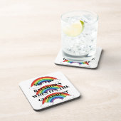 ZIE DE RAINBOWS WANNEER HET DE GLOOMIEST IS BIER ONDERZETTER (Rechterzijde)