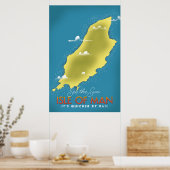 Zie de reisposter Sun-Isle of Man. Poster (Keuken)