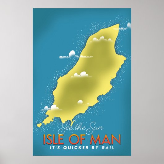Zie de reisposter Sun-Isle of Man. Poster (Voorkant)