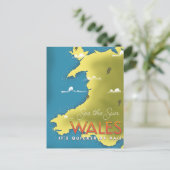 Zie de reisposter van Sun Wales. Briefkaart (Staand voorkant)