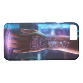 zie de toekomst Case-Mate iPhone case (Achterkant (Horizontaal))