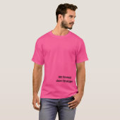 Zie de wereld. Deel het wonder T-shirt (Voorkant volledig)