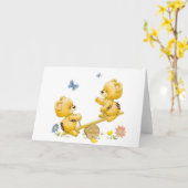 Zie de Zaag draagt Kaart (Gele Bloem)