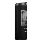 Zie de ziel van een persoon thermosbeker (Gedraaid links)