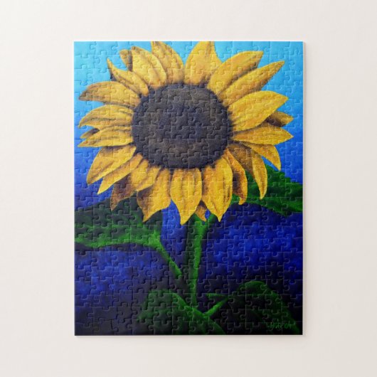 Zie de zon puzzel (Verticaal)