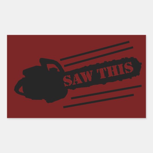 ZIE DIT RECHTHOEKIGE STICKER (Voorkant)