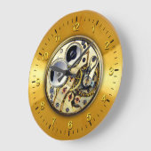 Zie-door-horloge Mechanism Grote Klok (Hoek)