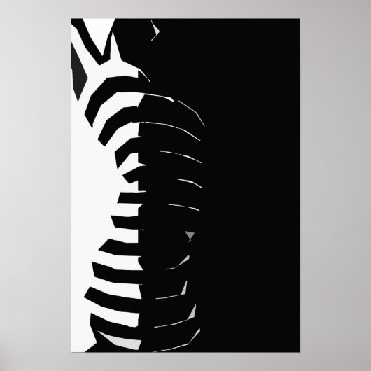 Zie door Silhouette Poster (Voorkant)