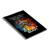 Zie eruit als een schoonheidskick als een beest notitieboek (Rechterzijde)