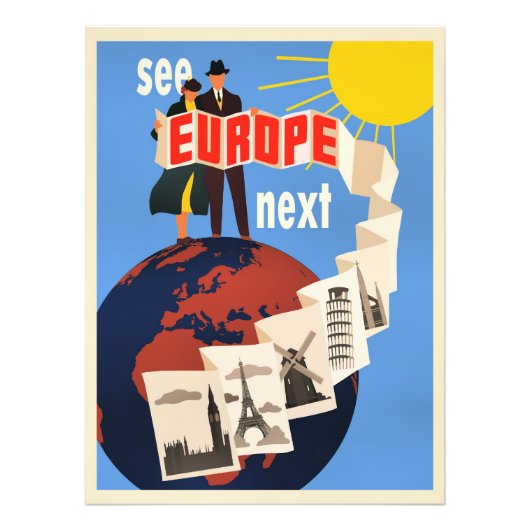 Zie Europa Next-reisposter, Foto Afdruk (Voorkant)