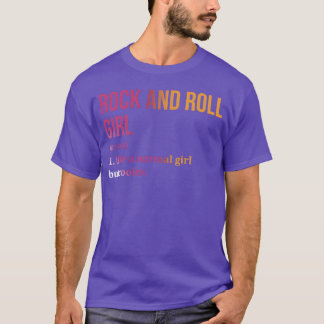 Zie Feminisme Rock N Roll familie T-shirt