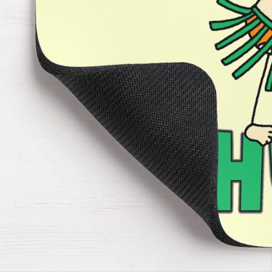 Zie figuur I Hula T-shirts en cadeautjes Muismat (Hoek)