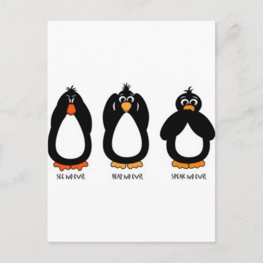 Zie Geen aambeeld, geen aambeeld horen, geen aambe Briefkaart (Voorkant)