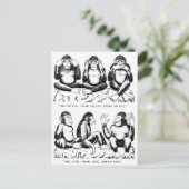 Zie Geen aambeeld, hoor geen aambeeld, spreek geen Briefkaart (Staand voorkant)