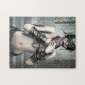 Zie Geen boze gothische kunst Puzzle Legpuzzel (Horizontaal)