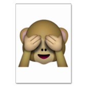 Zie Geen zwarte aap - Emoji Kaart (Voorkant)