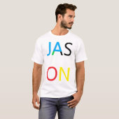 Zie God in Jason T-shirt (Voorkant volledig)