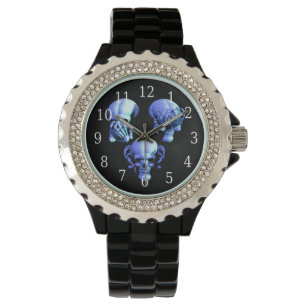 Zie Hear Speak No Evil Skulls Watch Horloge